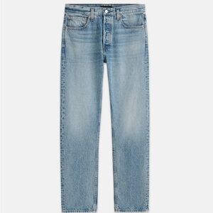 NWT Alex Mill Sz 35 AM original 5 pocket men’s denim in vintage light indigo